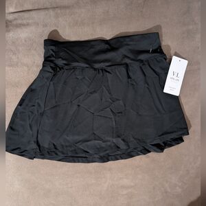 Black Sports Mini Skirt Golf Skirt